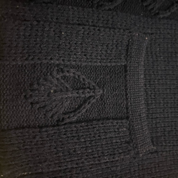 RARE VINTAGE DORSET BUTTON FRONT CARDIGAN WOMANS NAVY SZ M - Picture 8 of 16